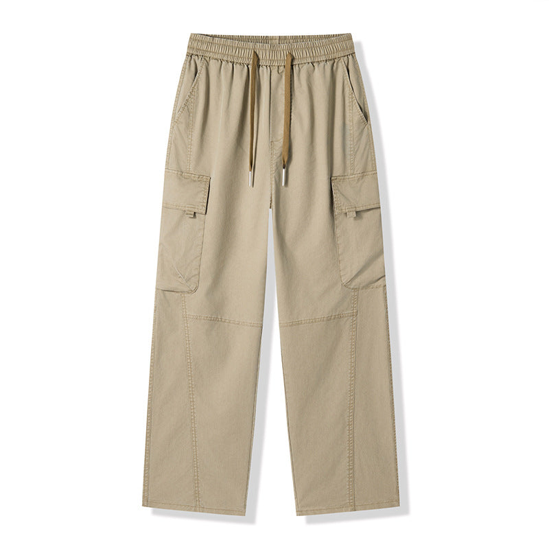 Street Style Deconstructed Lyocell Cargo Pants