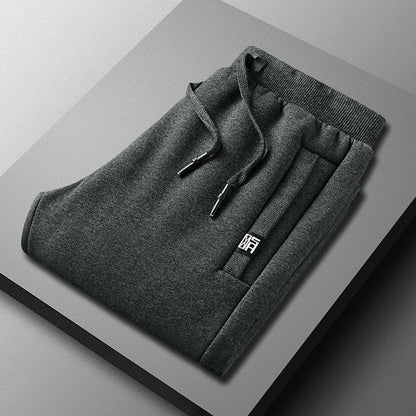 Lamb wool winter versatile sports and leisure pants
