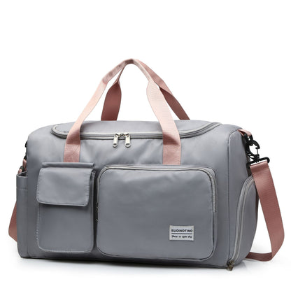 Sac de voyage multifonctionnel pour les voyages, les déplacements professionnels, porté à la main ou en bandoulière.