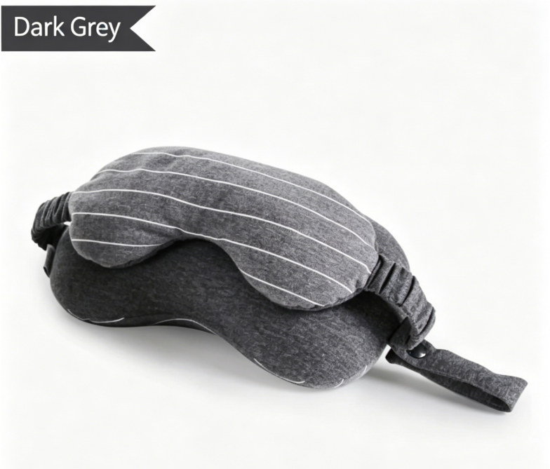 Oreiller de nuque de voiture Oreiller en U avec masque de sommeil