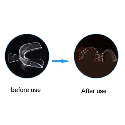 Dental Supplies Disposable Cold Light Dental Tray Tooth Protection DIY Curing Heat-Formed Dental Tray Silicone Soft Mouthguard