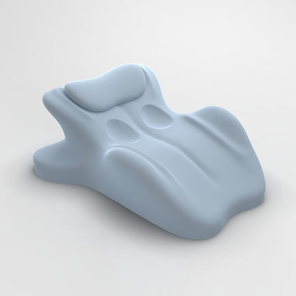 Oreiller de lit pour s'asseoir, oreiller de couple, coussin lombaire en mousse à mémoire de forme