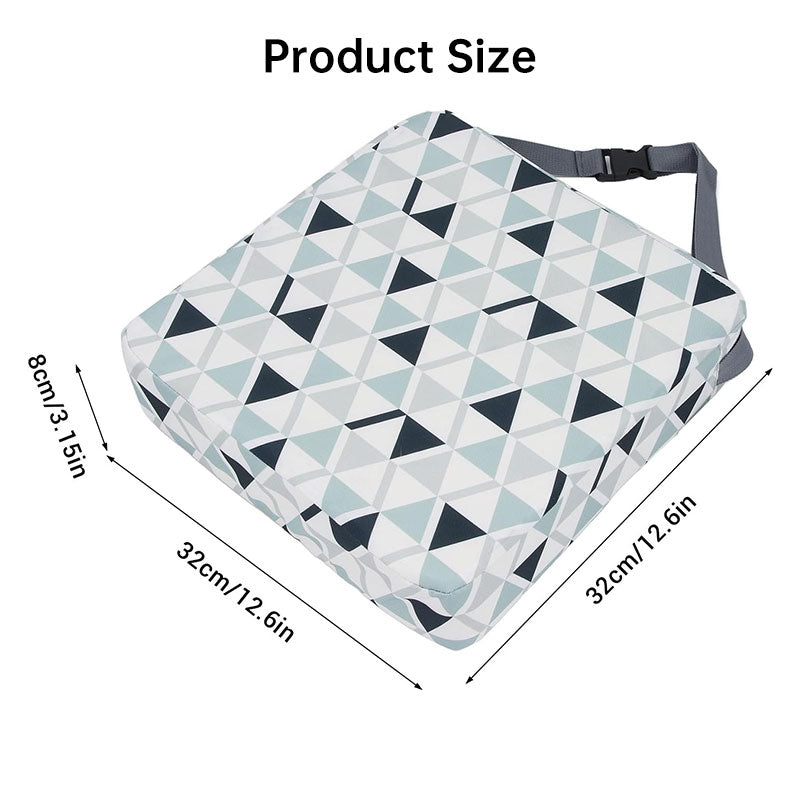 Portable Waterproof Baby Cushion, Outdoor Inflatable Elevated Mat for Infants Toddler Travel, Picnic, Stroller