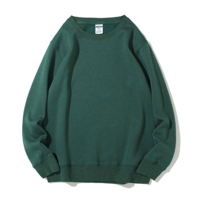 Sweatshirt Men's Round Neck Thicken Warm Outerwear Couple Style Long Sleeve