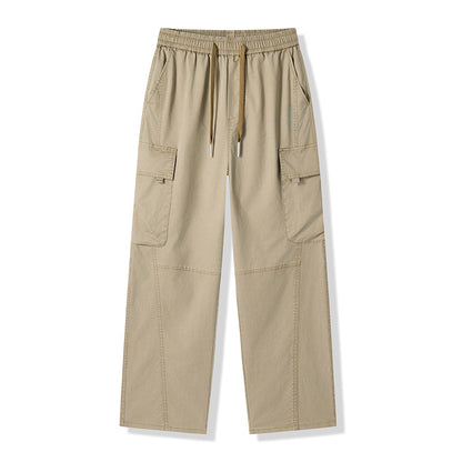 Street Style Deconstructed Lyocell Cargo Pants