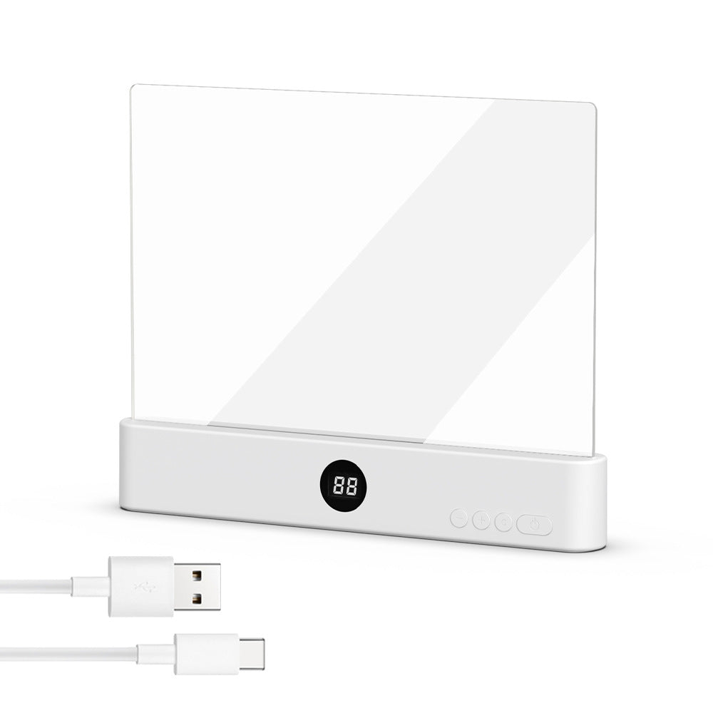 بطارية 1200 مللي أمبير + 3 درجات حرارة + ضبط السطوع + مؤقت إيقاف ضوء القراءة LED ضوء ليلي يعمل بالطاقة USB