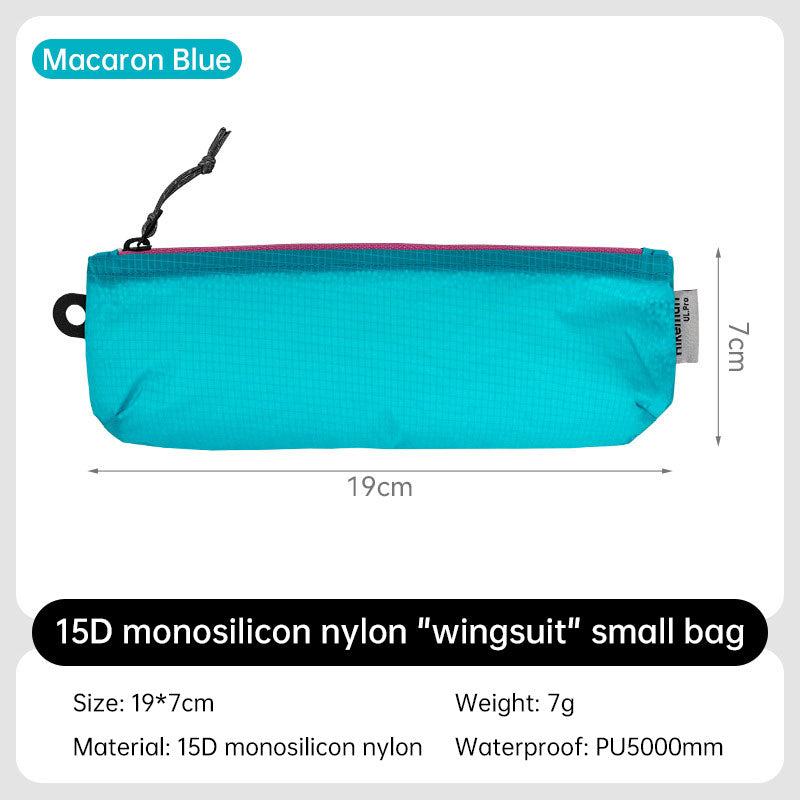 Large Opening Zipper Makeup Brush Pouch Storage Bag Portable Makeup Brush Travel Case Organizer For Cosmetic Women men