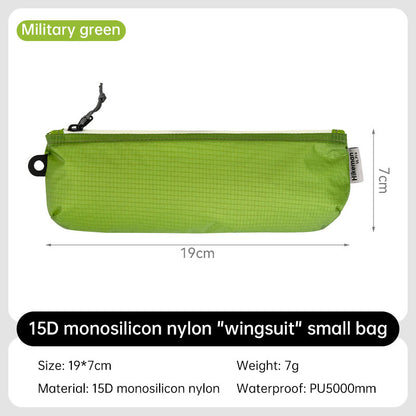Large Opening Zipper Makeup Brush Pouch Storage Bag Portable Makeup Brush Travel Case Organizer For Cosmetic Women men
