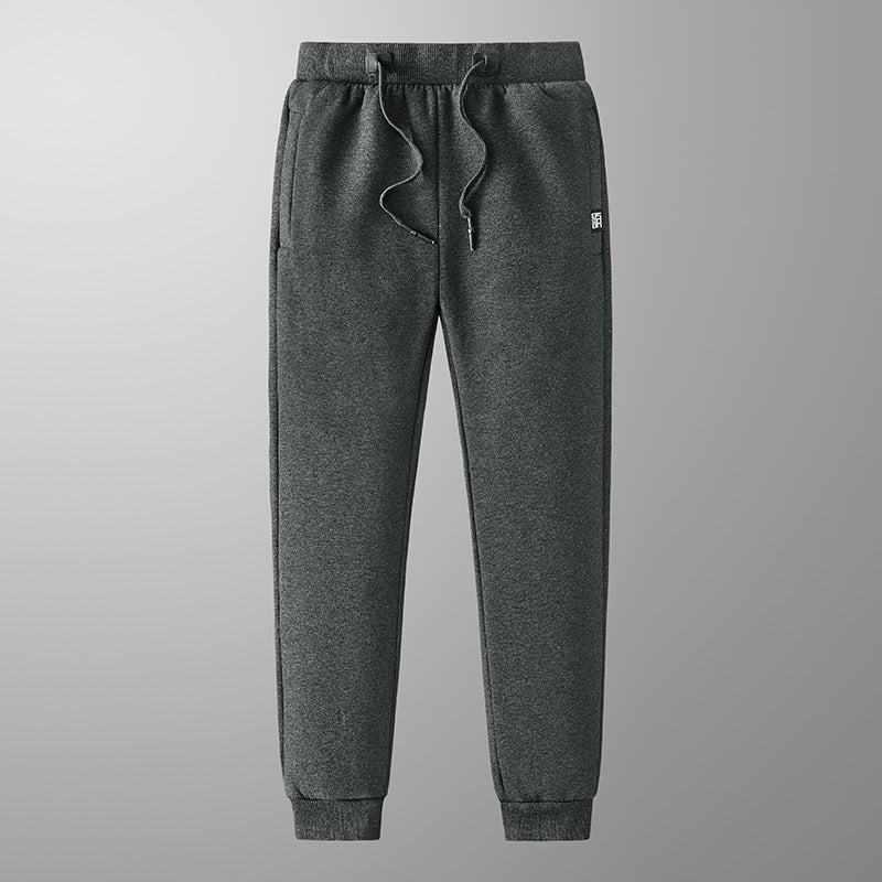 Lamb wool winter versatile sports and leisure pants