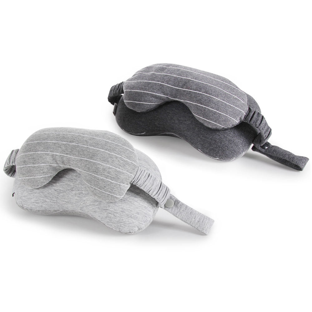 Oreiller de nuque de voiture Oreiller en U avec masque de sommeil