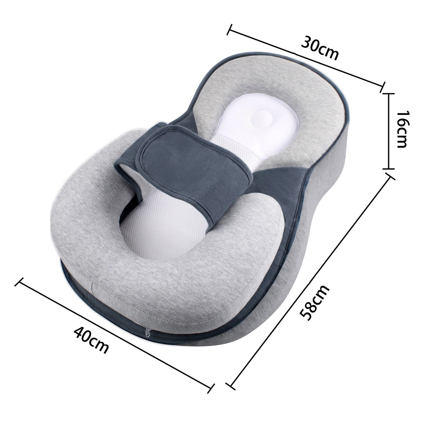 Oreiller incliné anti-reflux pour bébé, aide à l'allaitement, coussin de repos pour nouveau-né, oreiller d'allaitement