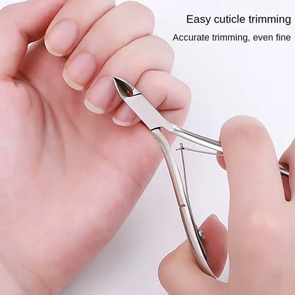 Nail Cuticle Clippers for Removing Cuticles and Hangnails, Angled Nail Clippers, Cuticle Remover Tool