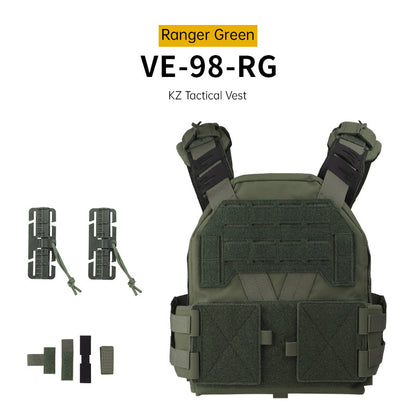 Dual-Mode Tactical Vest: Agilite G-Hook & Quick-Release Cummerbund Conversion Kit for KZ