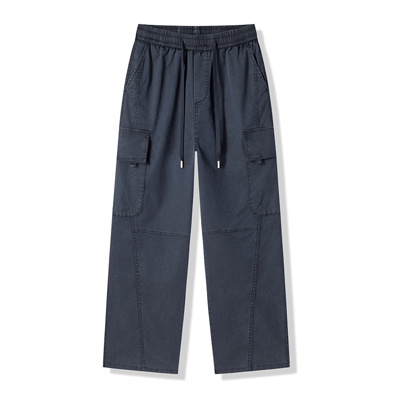 Street Style Deconstructed Lyocell Cargo Pants