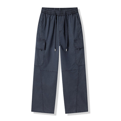Street Style Deconstructed Lyocell Cargo Pants