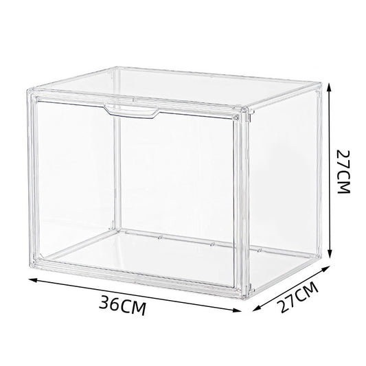 Foldable Magnetic Acrylic Case - Display & Protect Action Figures, Funko Pops, Blind Box Toys