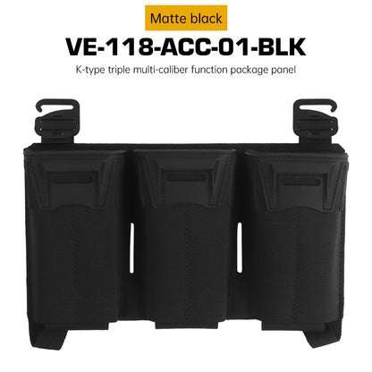 Tactical Multi-Caliber Triple Mag Pouch - M4/7.62x39/PCC 9mm, Glock Mags, MOLLE, Hunting & Agility