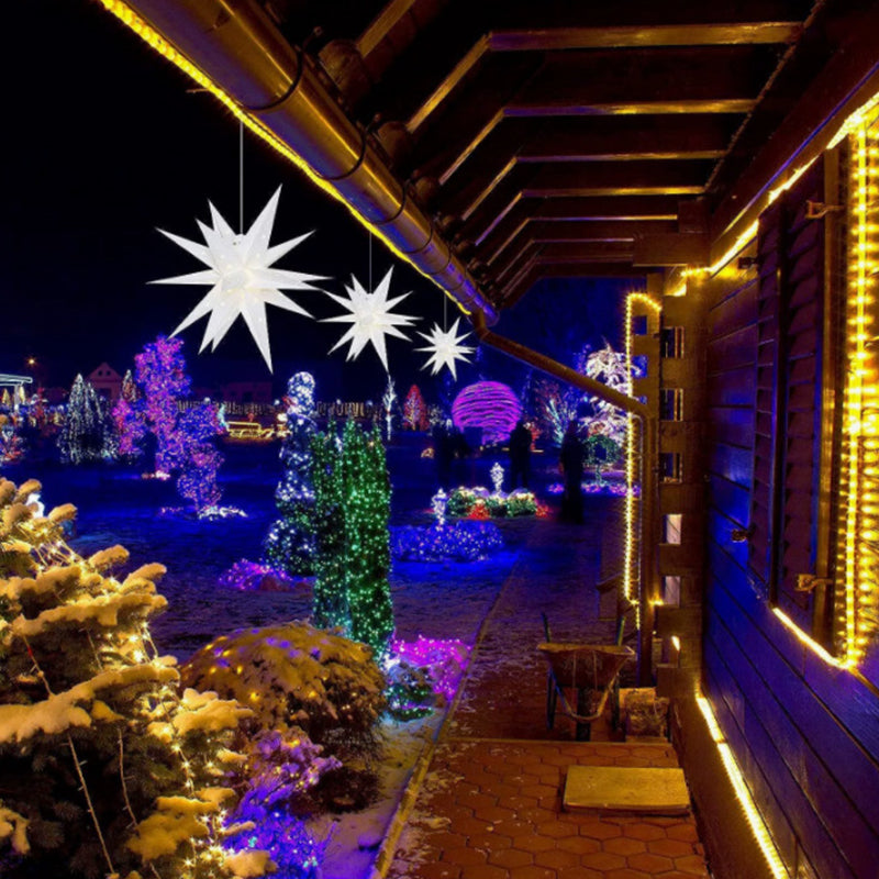 3D XXL LED Star Window Light (60cm) - Warm Glow