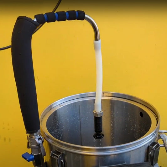 متوافقة مع KegLand Brewzilla - رأس سارجنت سبارج، موزع وورط ومهوّي، ملحق زجاجة بيرة لصنع الجعة في المنزل