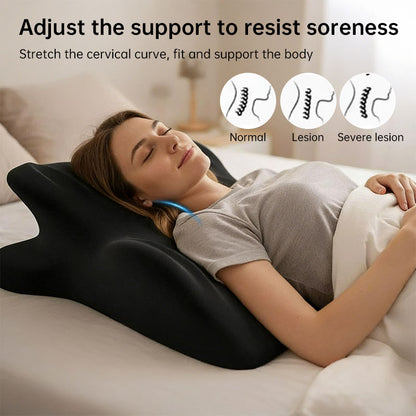 Oreiller de lit pour s'asseoir, oreiller de couple, coussin lombaire en mousse à mémoire de forme
