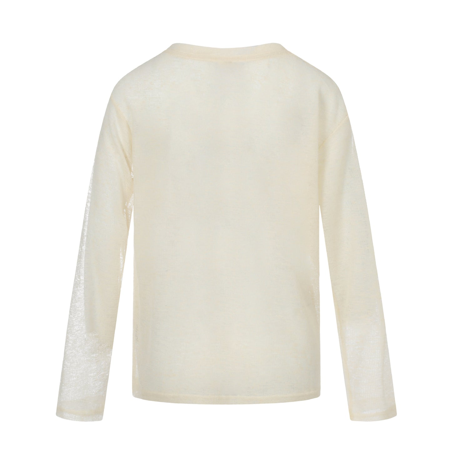 graffiti printed lightweight cover-up T-shirt breathable round neck loose sunscreen long sleeve