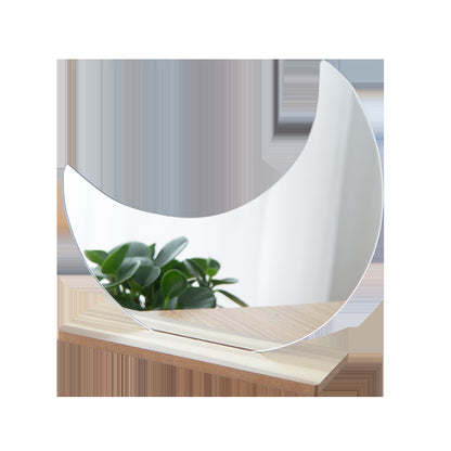 Miroir acrylique irrégulier pour accessoires photo, miroir de maquillage de bureau, miroir de courtoisie pour femmes