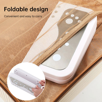 Folding USB-C Rechargeable Foot Massager with Multi-Mode Acupoint Stimulation, Portable Meridian Activation Device D238