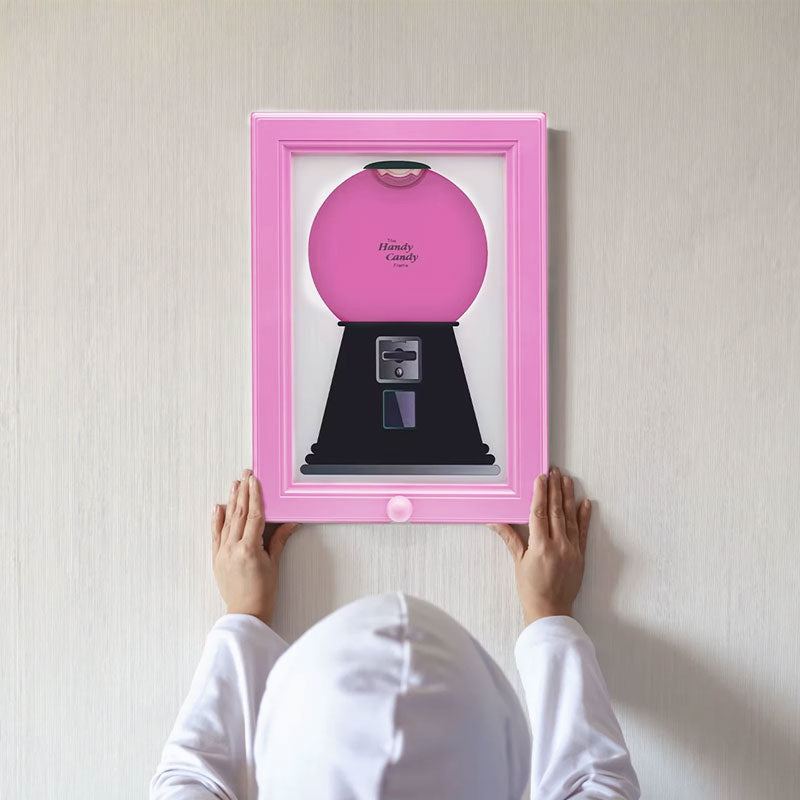 Candy Distributor Photo Frame - Halloween Christmas Birthday Gift, Rectangular Photo Frame, Living Room Home Decor