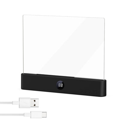 بطارية 1200 مللي أمبير + 3 درجات حرارة + ضبط السطوع + مؤقت إيقاف ضوء القراءة LED ضوء ليلي يعمل بالطاقة USB