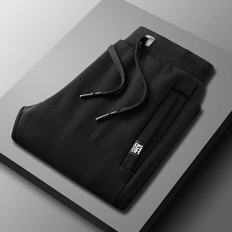 Lamb wool winter versatile sports and leisure pants