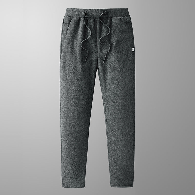 Lamb wool winter versatile sports and leisure pants