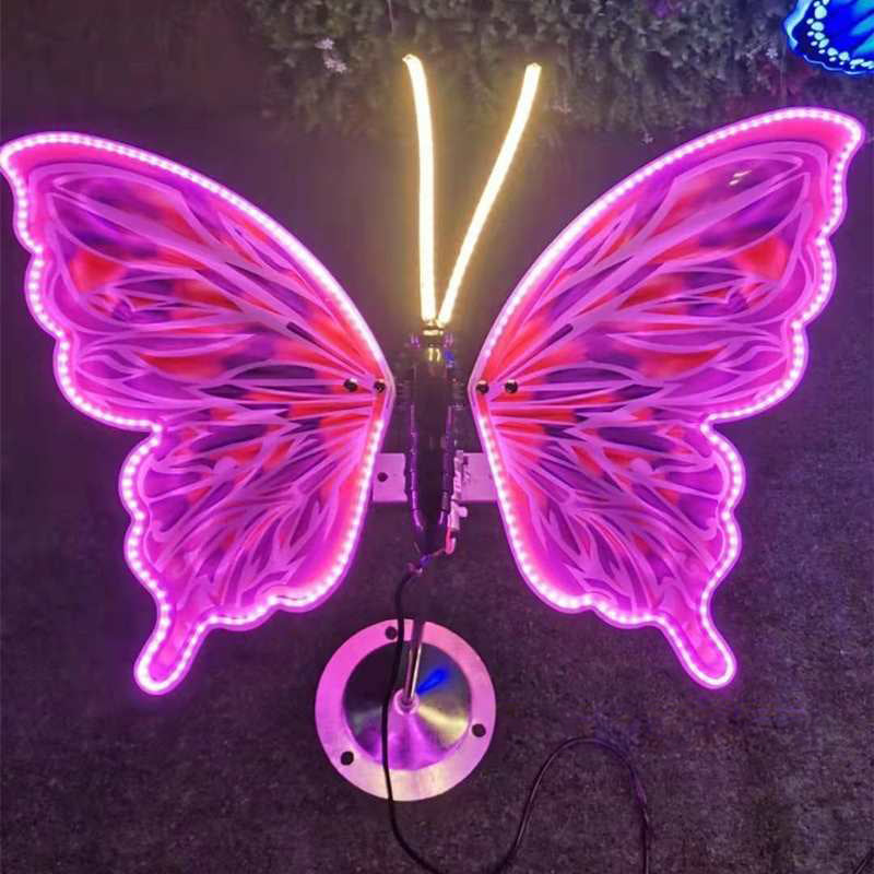 Lumières Papillons Scintillantes Automatiques avec Ailes Réalistes | Décoration Fée LED pour Mariage et Fête