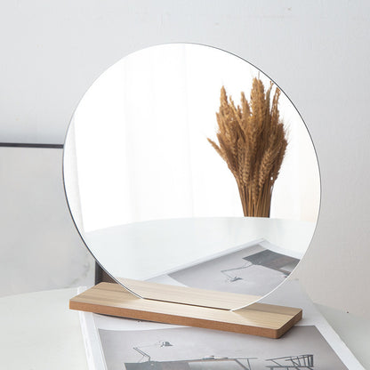 Miroir acrylique irrégulier pour accessoires photo, miroir de maquillage de bureau, miroir de courtoisie pour femmes