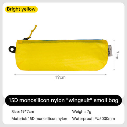 Large Opening Zipper Makeup Brush Pouch Storage Bag Portable Makeup Brush Travel Case Organizer For Cosmetic Women men