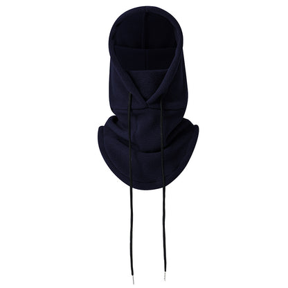 Chapeau de cyclisme d'hiver, cache-cou chaud et épais, cagoule de ski, masque facial en polaire