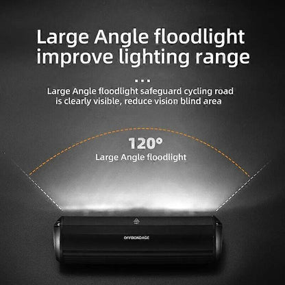 High-Capacity Waterproof Scooter/Bike Light