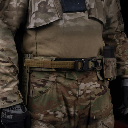 Tactical magnetic belt, quick-release buckle, double-layer magnet, MOLLE belt, Airsoft training accessories for outdoor hunting