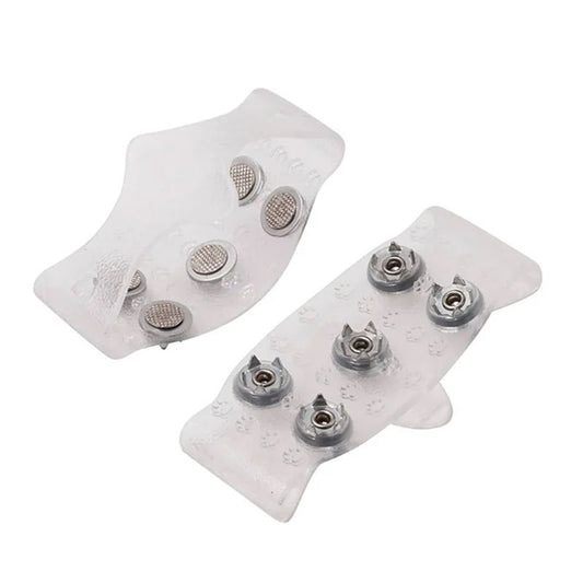 5-Point Adjustable Ice Cleats | Non-Slip Crampon Spikes for Hiking & Winter Walking on Ice
