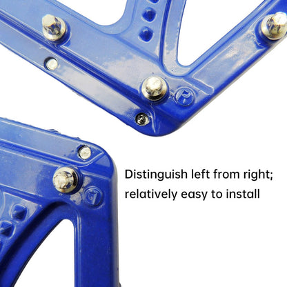 MG22 Mountain Bike Pedals with Molybdenum Steel Body & 3-Bearing System