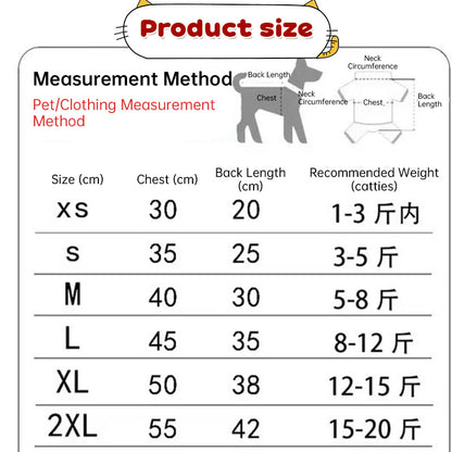 Veste Polaire Extérieure pour Chien/Chat (Gros) - Petits/Moyens Animaux, Anneau en D et Boutons